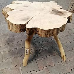 Bijzettafel Haagbeuk 80x63x57 cm (LXBXH)