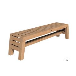 Bank Riva Excellent, 200x45x45 cm, onbehandeld