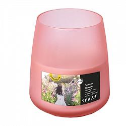 Kaars soft glow d8.3h9cm summer blossem