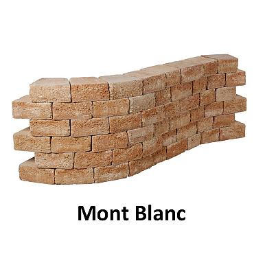 Pilestone Ronde Bloembak 23/17x21,5x10 cm Mont Blanc