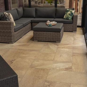 Keramische tegel Messina Oro Due 60x60x2 cm