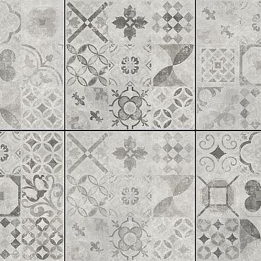 Cerasun Pisa Decor Grigio 60x60x4 cm