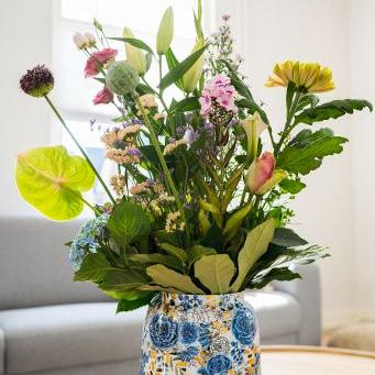 Pot dutch d21h24cm blue