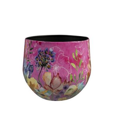 Pot fiesta d24h21cm fuchsia