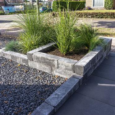 Blockstone 15x15x60 cm Black