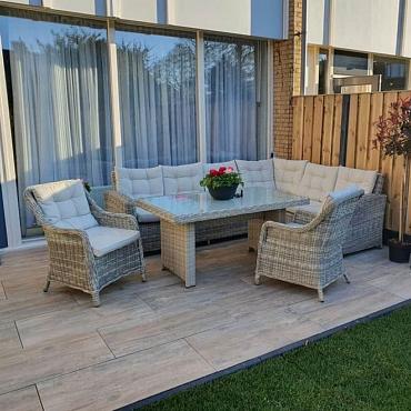 Kera Twice 45x90x5,8 cm Paduc Oak