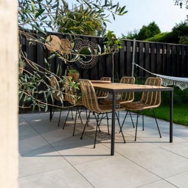 Kera Twice 60x60x4,8 cm Cerabeton Gris