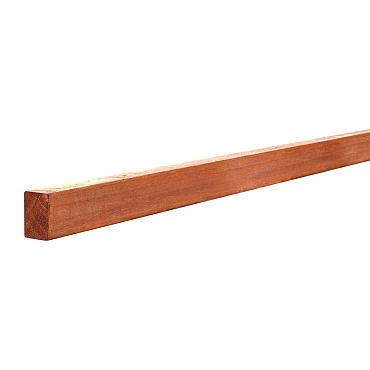 AV Hardhouten regel, 4-zijdig glad geschaafd 4,5x7,0x300 cm.