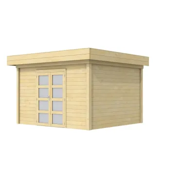 Vuren Topvision Parelhoen, 400x300 cm, kleurloos geïmpregneerd