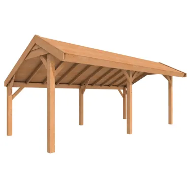 Douglasvision kapschuur Comfort 600x250 cm, kleurloos geïmpregneerd