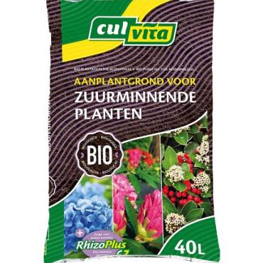 AANPLANTgrond voor ZUURMINNENDE planten BIO 40l