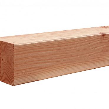 Douglas geschaafde paal duplo verlijmd 14x14x300 cm, onbehandeld