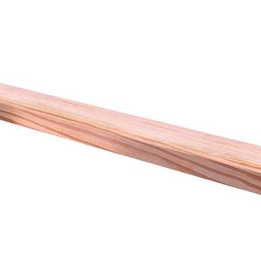 Douglas geschaafde afdeklat met sponning (6x1.2 cm) 2.8x8.5x180 cm, onbehandeld