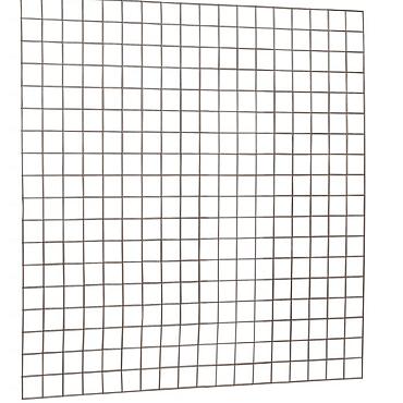 Gaaspaneel met maas 10x10 cm stekloos, verzinkte draad, 180x180 cm