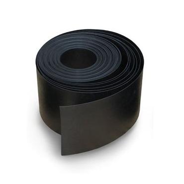 Hillfence privacystroken op rol, 19 cm breed en 50 m1 lang, zwart