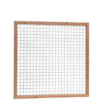 Douglas Betonijzertrellis met maas 7.5x7.5 cm, in raamwerk 4.5x7 cm, 180x180 cm, onbehandeld
