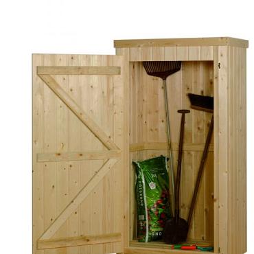Tuinkast Lelie 190x100x58 cm (HxBxD), groen geïmpregneerd