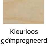 Vuren Topvision Premium Kuifmees, 250x250 en luifel 500 cm, kleurloos geïmpregneerd.