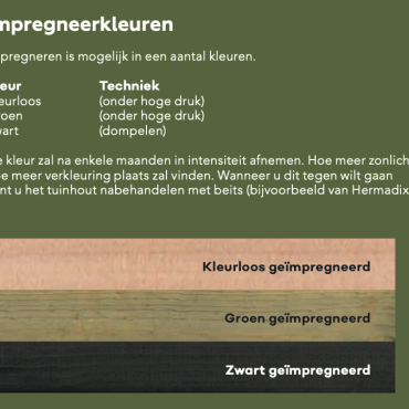 Douglasvision buitenverblijf Comfort 500x270 cm, groen geïmpregneerd