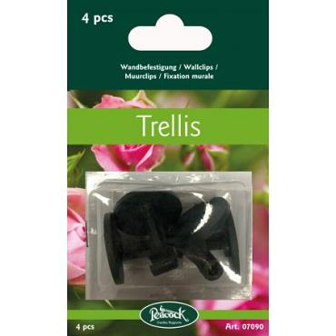 Muurclips voor trellis / 4stuks