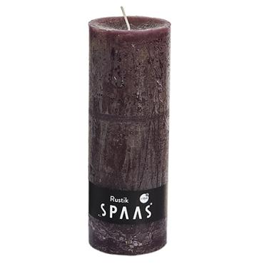 Stompkaars rustiek d7h19cm warm bruin