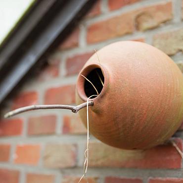 Vogelpot mezen+mussen d18h17b16