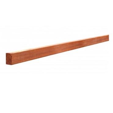 AZ Hardhouten regel, 4-zijdig glad geschaafd 4,5 x 9 x 400 cm.