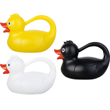 Gieter badeend l15b26h17cm ass