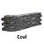 Pilestone Ronde Bloembak 23/17x21,5x10 cm Coal