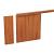 Azobe Hardhouten geschaafde damwand 3.0x20.0x250 cm (werkend 18.5 cm)