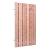 Douglas geschaafde plankendeur op verstelbaar stalen frame, 16 mm, 100x190 cm, onbehandeld