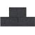 Oud Hollandse tegel 40x80x5 cm Carbon