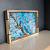 Dienblad blossom blue 34x23x4cm