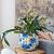 Pot dutch d28h25cm blue