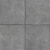 Keramische tegel Bari Antracite Tre 60x60x3 cm