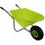 Kinderkruiwagen lime/grijs