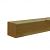 Douglas geschaafde paal 6.5x6.5x400 cm, groen geïmpregneerd