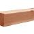 Douglas geschaafde paal duplo verlijmd 14x14x300 cm, onbehandeld