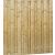 Jumboscherm geschaafd vuren 18-planks 15 mm, 180x200 cm, recht verticaal, groen geïmpregneerd