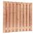 Redvision scherm geschaafd 19 planks 16 mm 180x180 cm