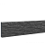 Betonplaat dubbelzijdig leisteenmotief 36x3.5x184 cm, antraciet ongecoat
