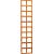 Hardhouten trellis rechthoek 40x180 cm