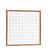 Douglas Betonijzertrellis met maas 7.5x7.5 cm, in raamwerk 4.5x7 cm, 180x180 cm, onbehandeld