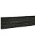 Betonplaat dubbelzijdig rotsmotief 36x3.5x184 cm, antraciet gecoat