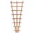Hardhouten V-trellis 30-65x150 cm