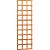 Hardhouten trellis rechthoek 56x180 cm