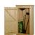 Tuinkast Lelie 190x100x58 cm (HxBxD), groen geïmpregneerd