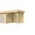 Vuren Topvision Premium Bonte Specht, 300x250 en luifel 300 cm, onbehandeld.