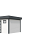 Vuren Topvision Tapuit, 300x300 cm, wanden wit en basis antraciet