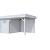 Vuren Topvision Tapuit, 300x300 en luifel 300 cm, lichtgrijs gespoten